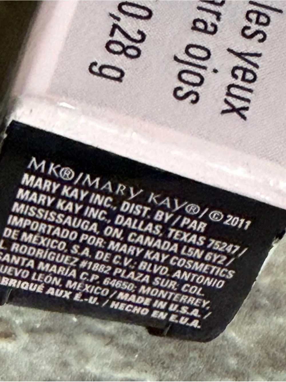 Mary Kay Steely Discontinued Eyeliner Pencil - Smooth Precision 048391-